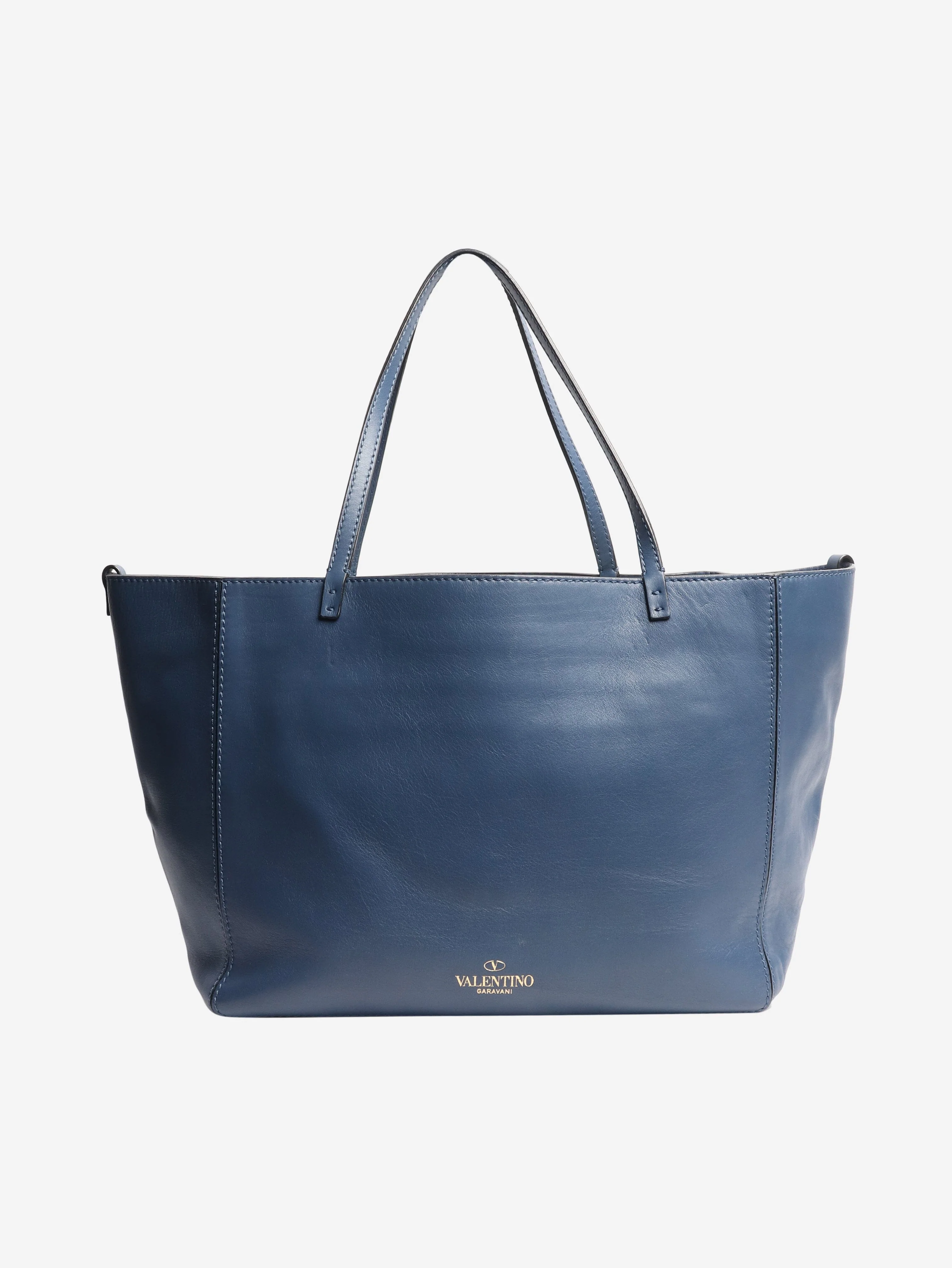 Blue rockstud tote bag - Image 3