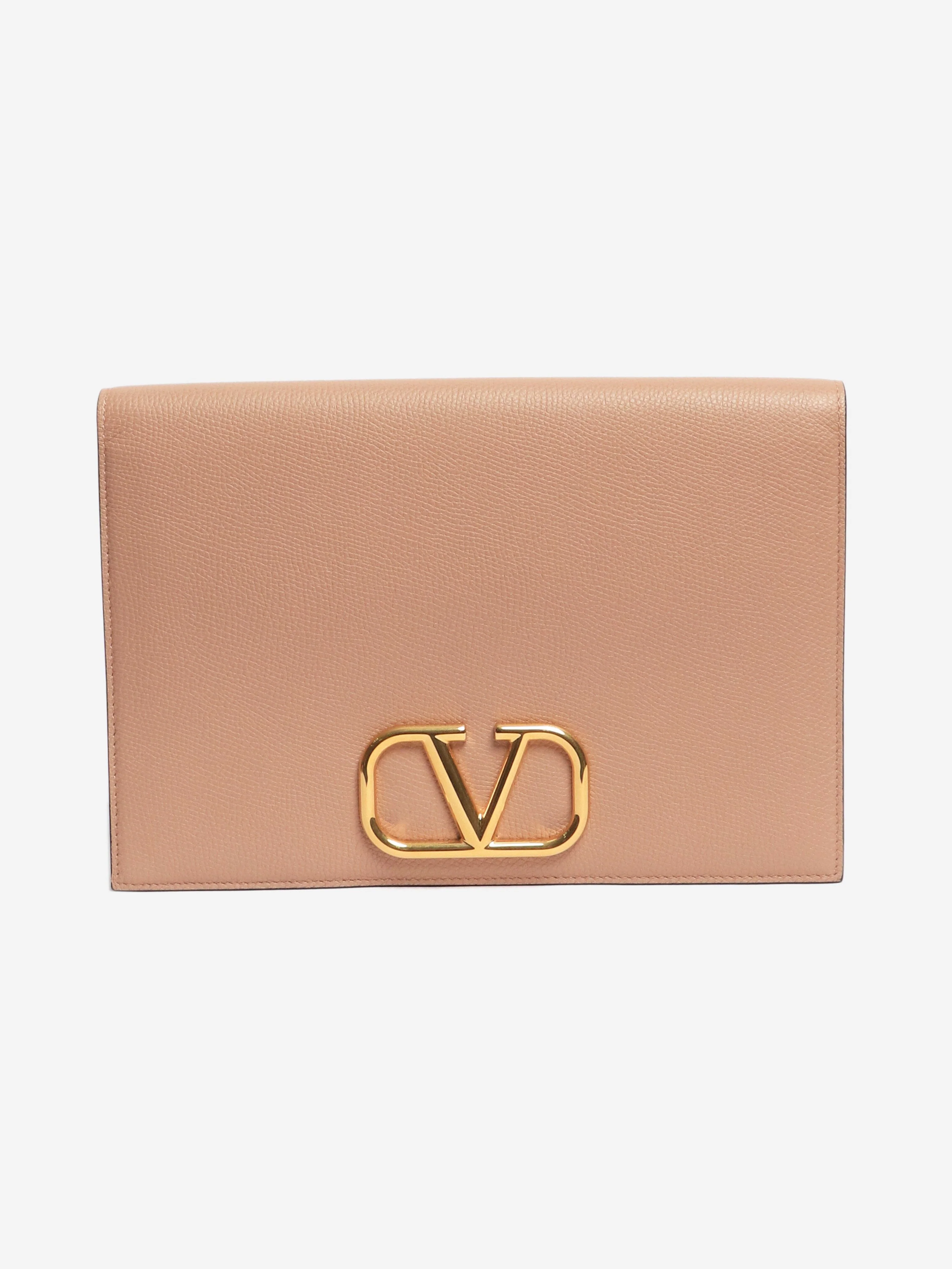 Blush VLogo clutch