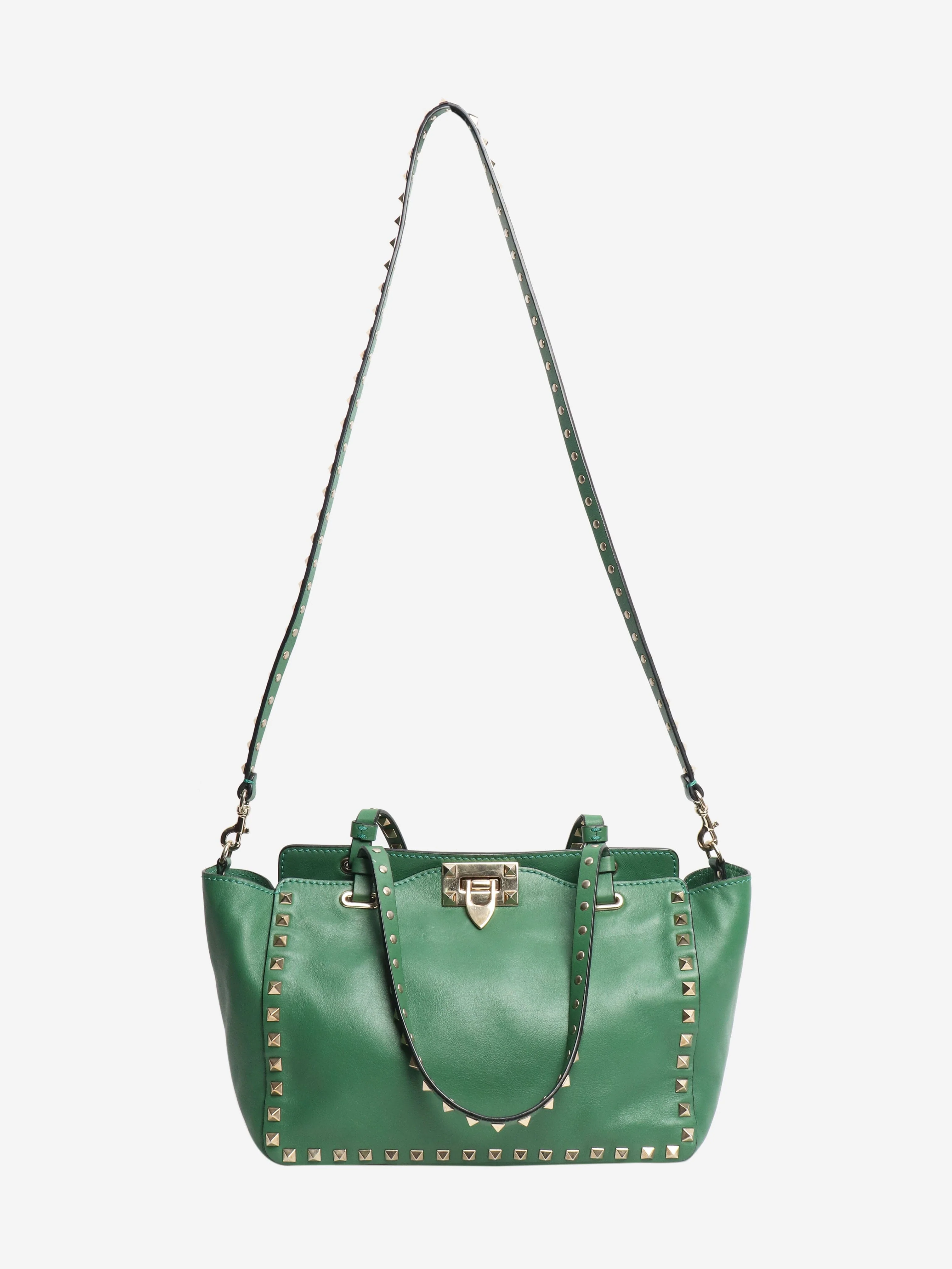 Green Rockstud tote bag - Image 2