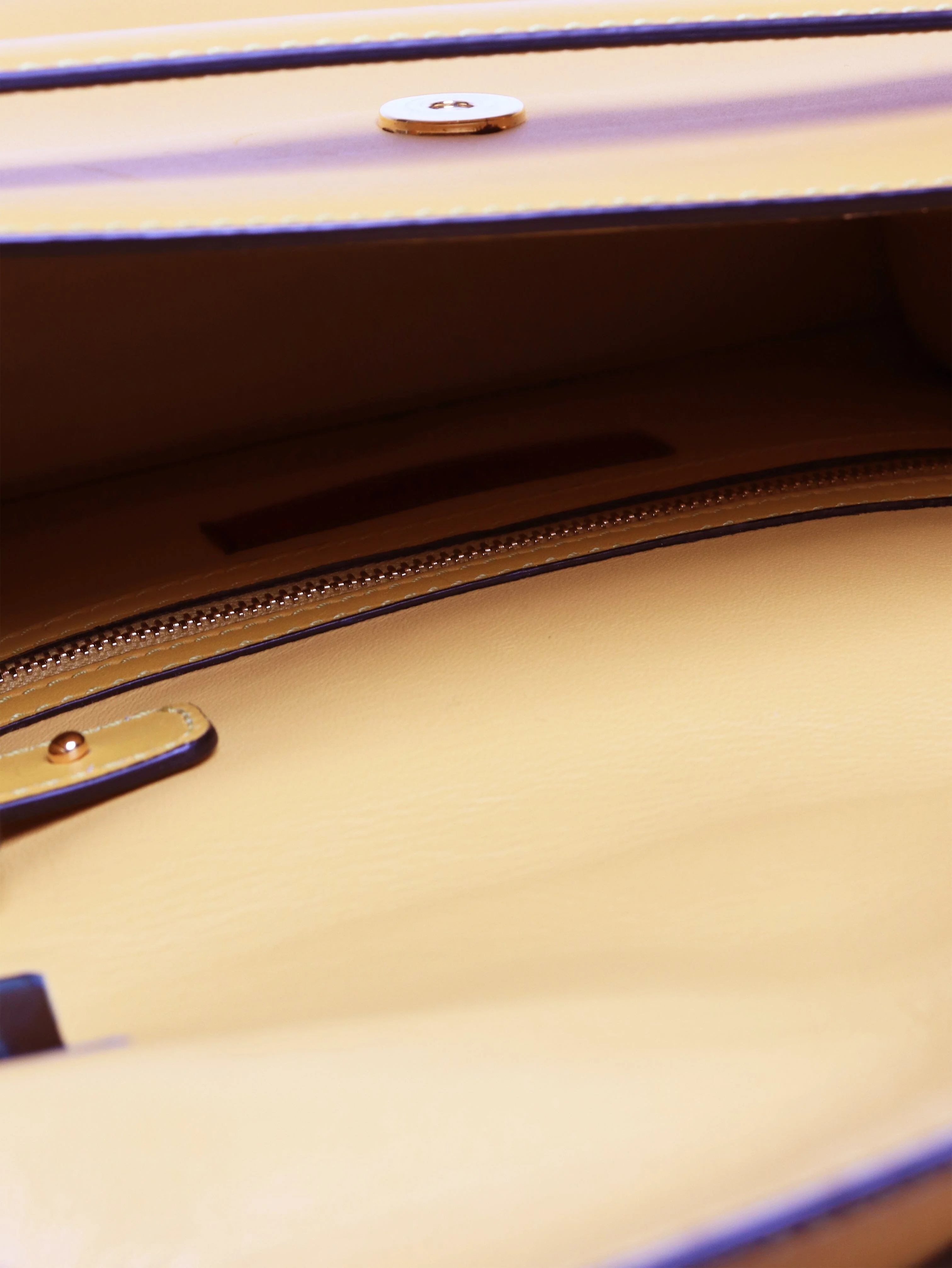 Yellow My Rockstud leather shoulder bag - Image 7