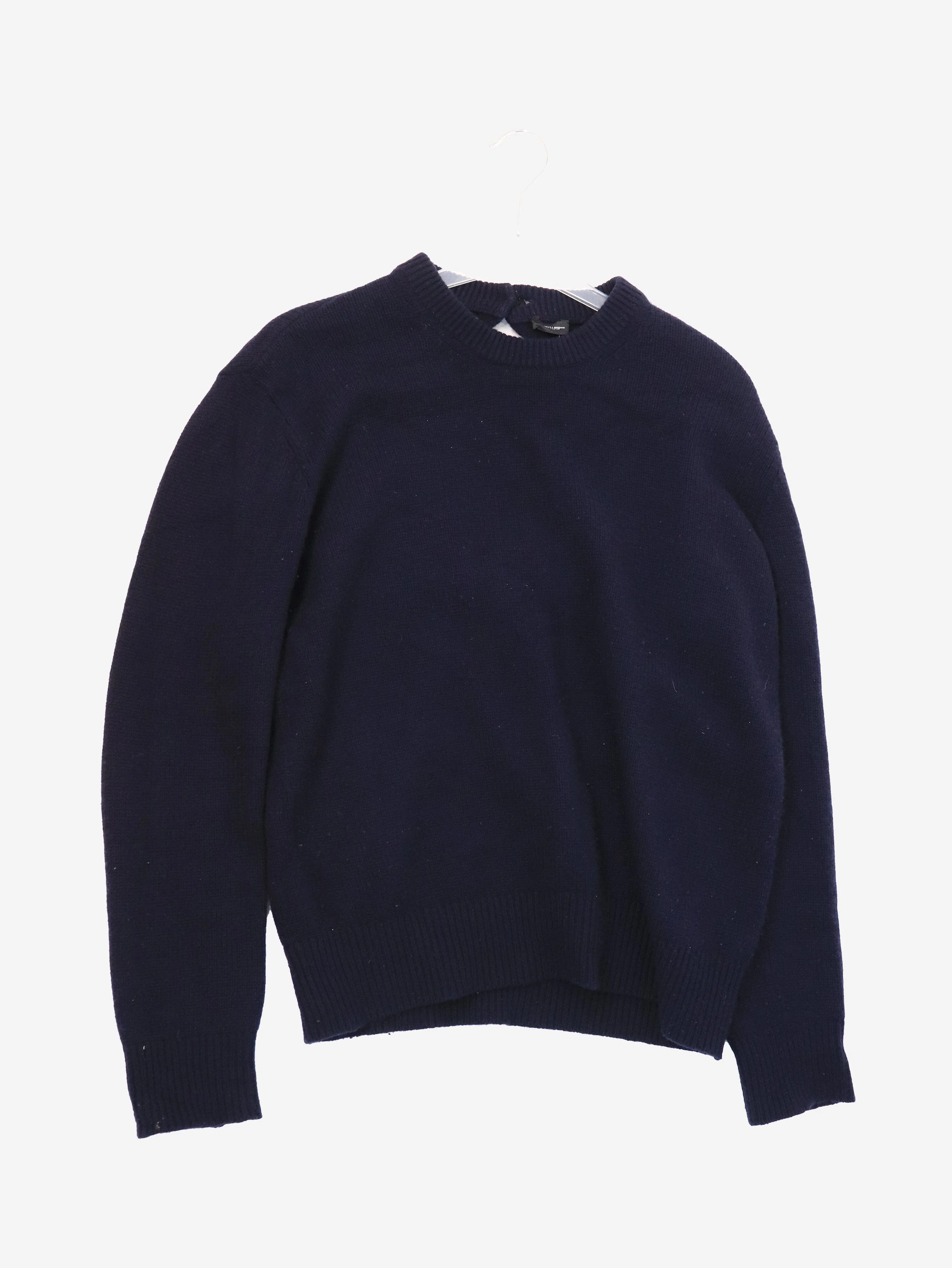 Navy blue high-neck sweater - size L - Image 4