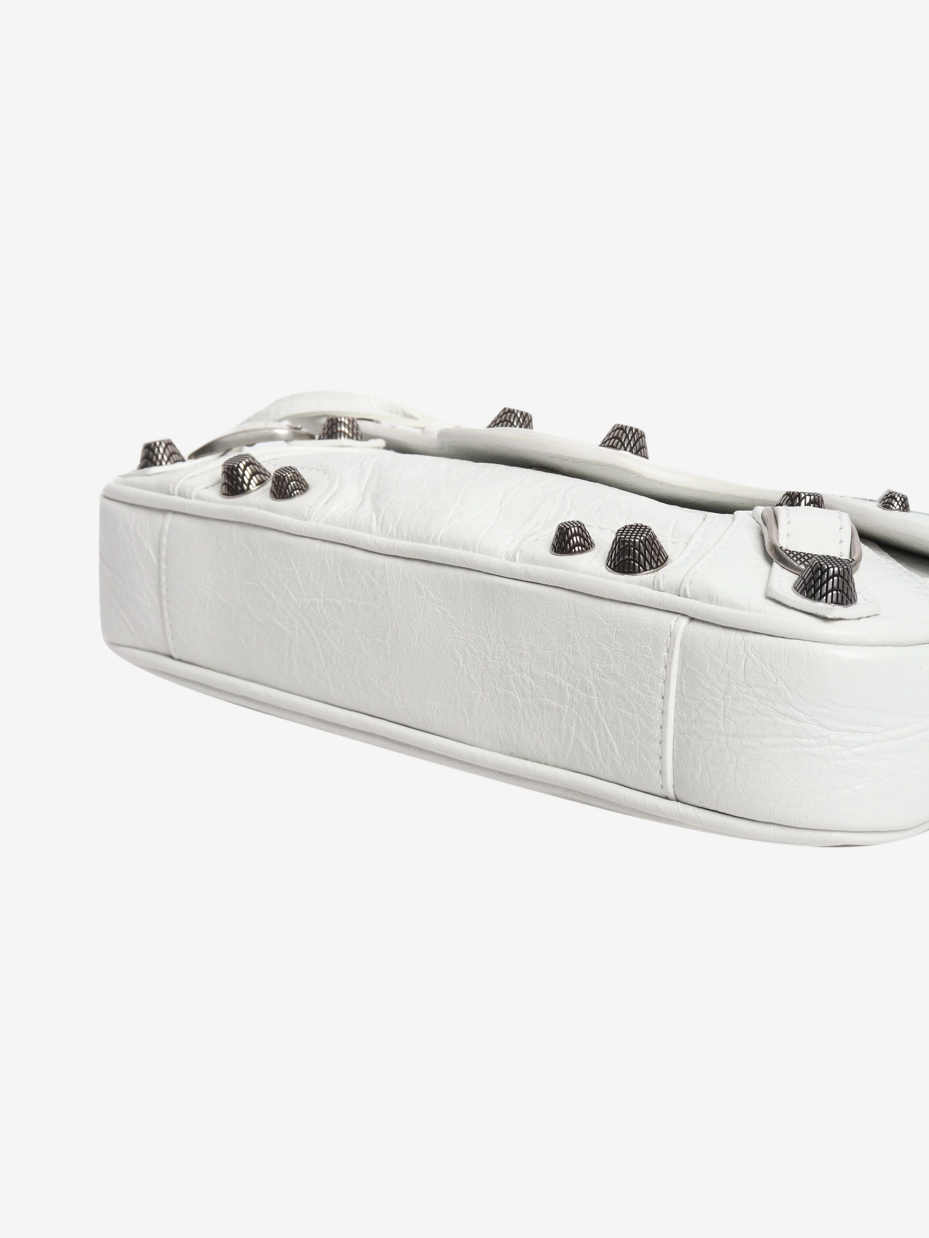 White Le Cagole sling shoulder bag - Image 3