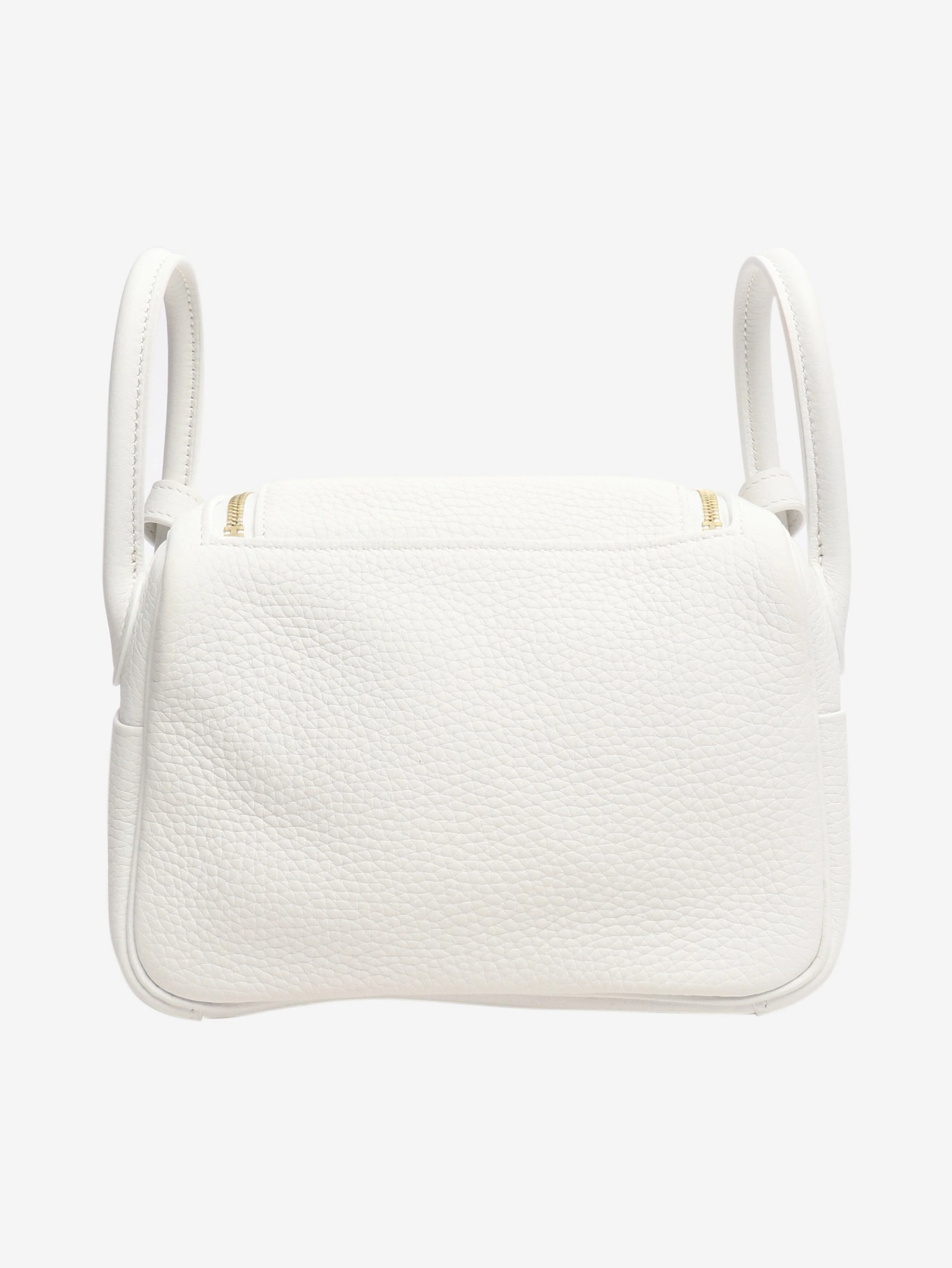 White mini lindy cross-body bag - Image 6