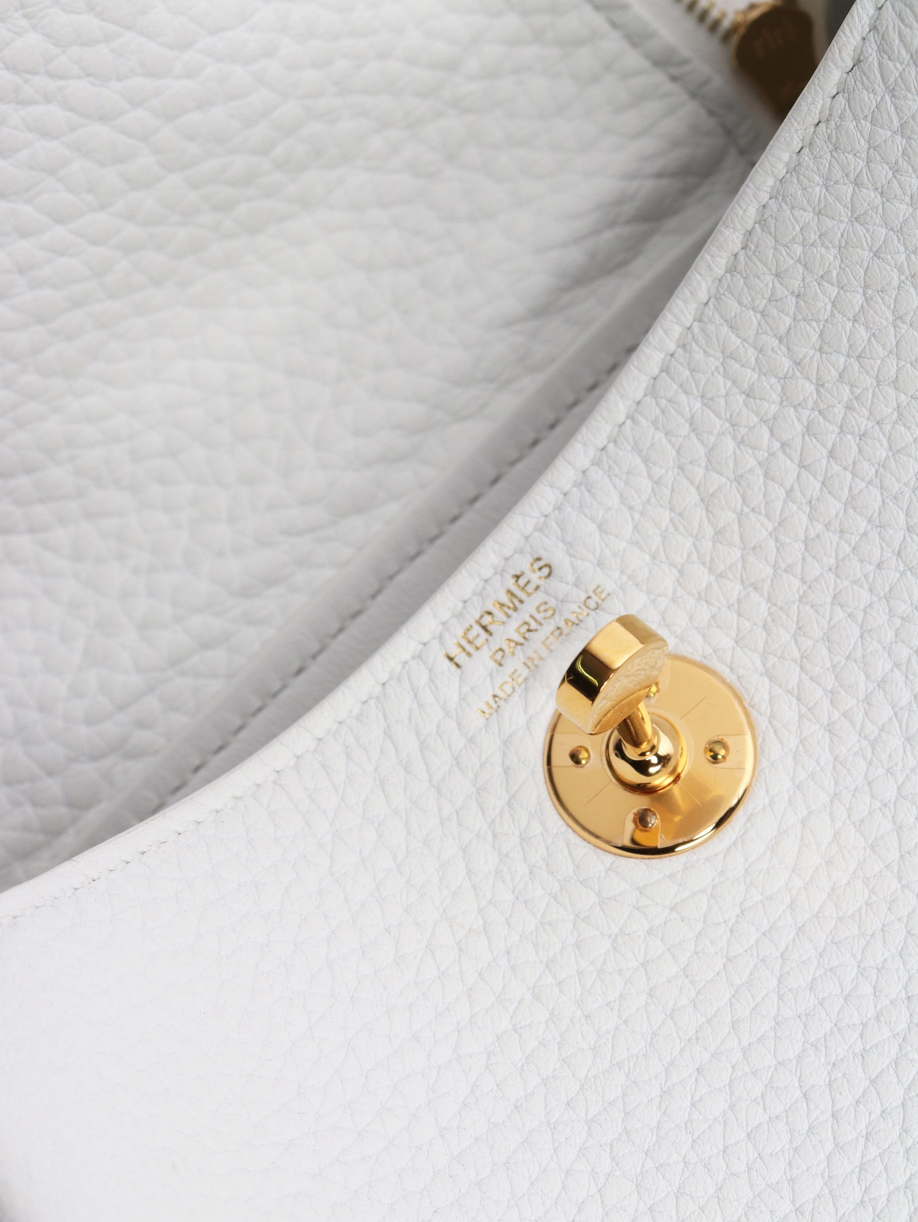White mini lindy cross-body bag - Image 8