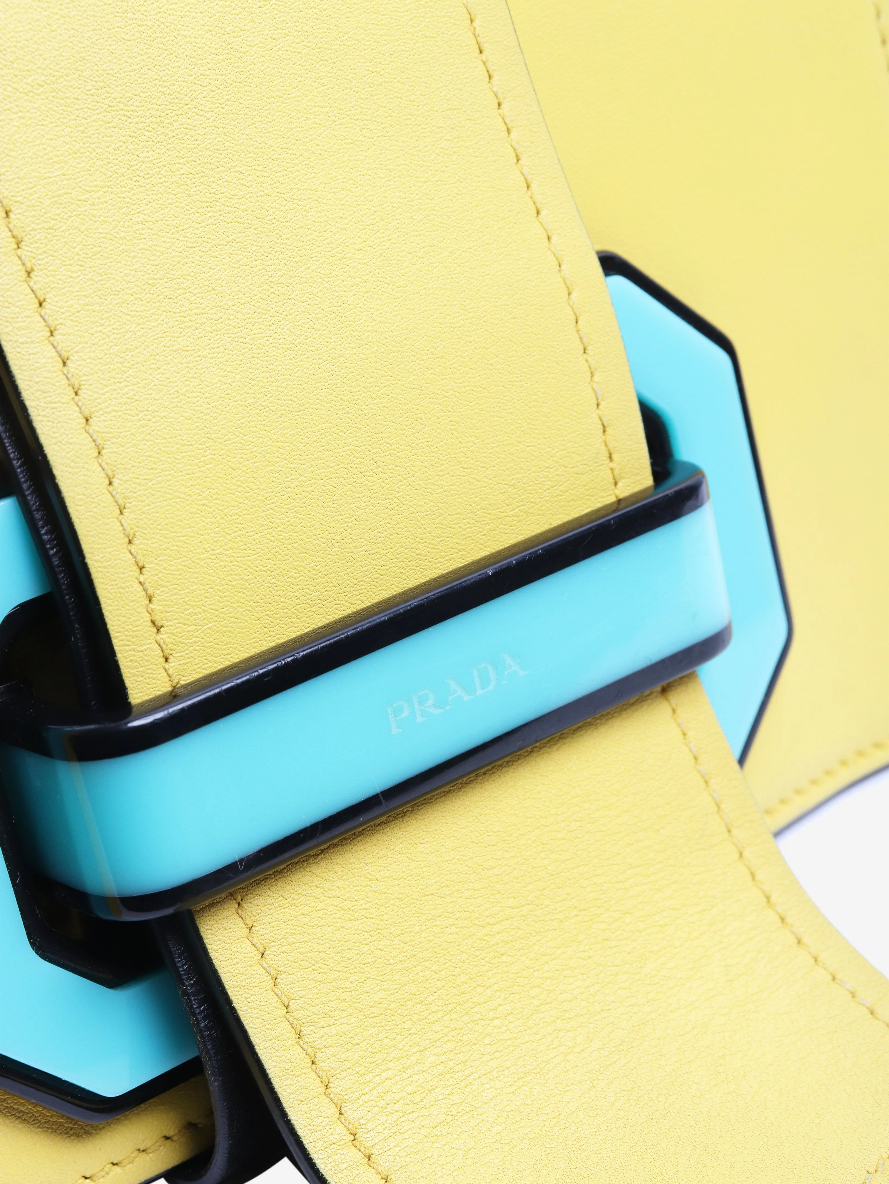 Yellow City plex ribbon crossbody bag - Image 6